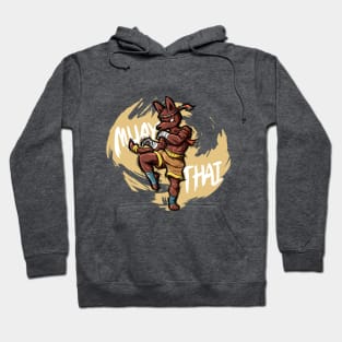 Muay Thai Stances or Muay Thai Boxing Pose Hoodie